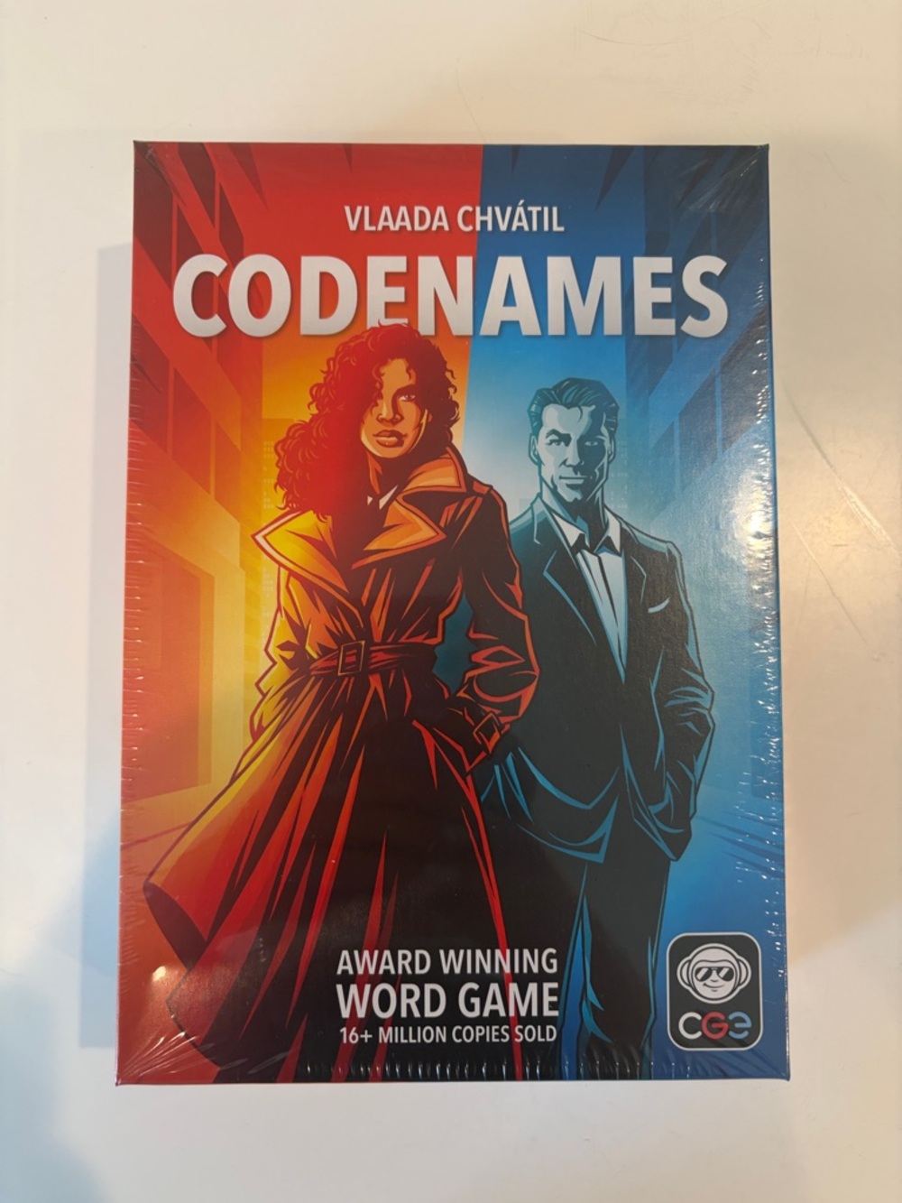 Codenames Board Game by - Red & Blue Edition